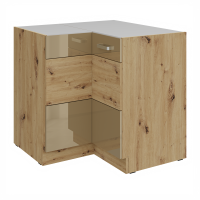 Szafka kuchenna dolna narożna Arteo 90x90 DN 1F BB